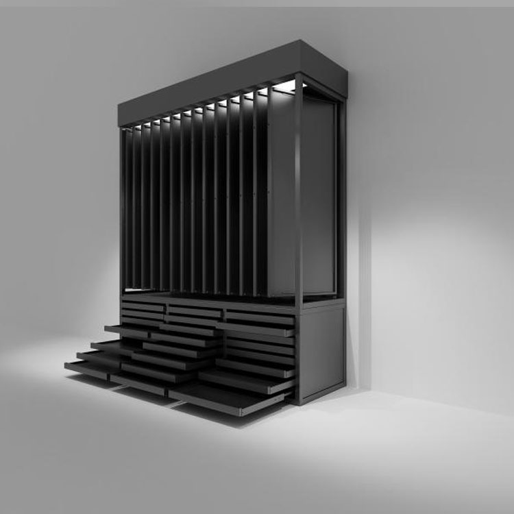 Aluminiowy stojak na wyświetlacze